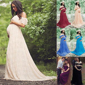 maxi dress maternity photoshoot