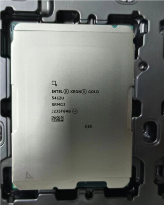Intel Xeon Gold 5412U QS Processors LGA4677 24Cores 48Threads TDP 185W DDR5 CPU-