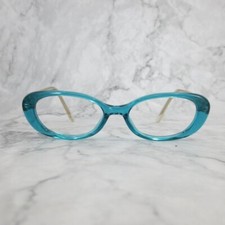 Disney 3E 4002 2014 Eyeglasses Blue Clear Round Full Rim Frames 46-14-130