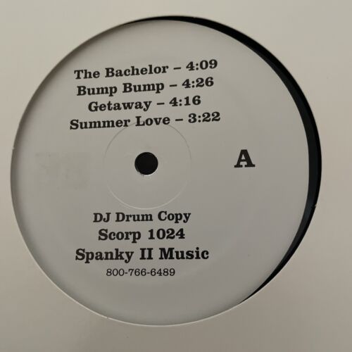 RARE Scorpio Spanky II Music  Dj Drum Copy 12” EP Vinyl Promo Record - Afbeelding 1 van 3