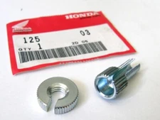 Honda Clutch Brake Cable Adjuster Nut & Screw oem cb750 cb550 cb500 cb450 cb350 