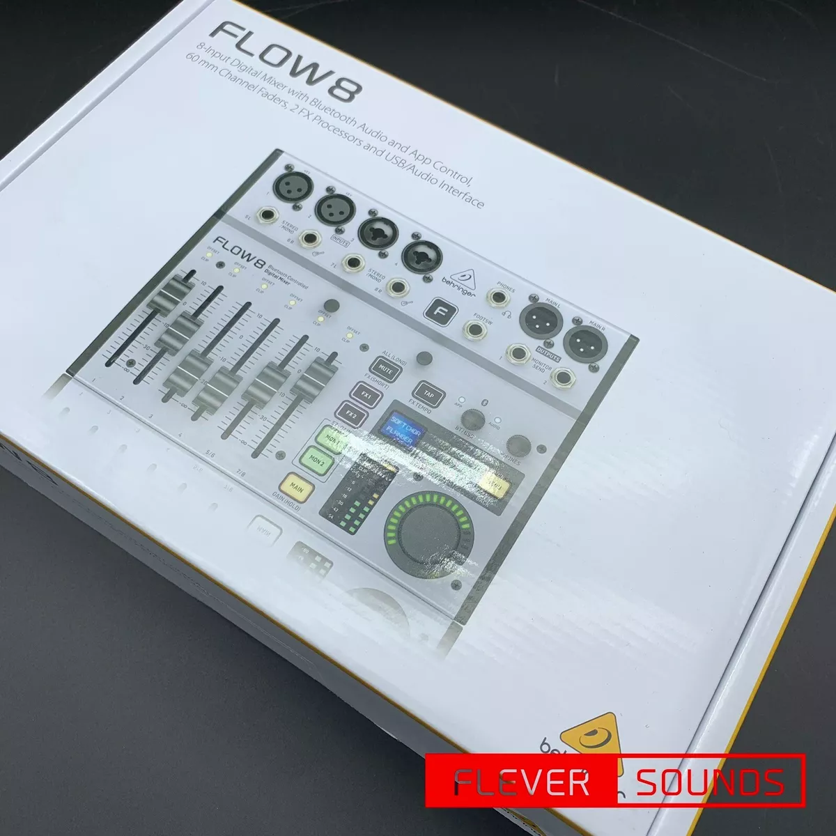 Behringer FLOW 8 Digital Mixer Bluetooth USB Multi-channel Audio