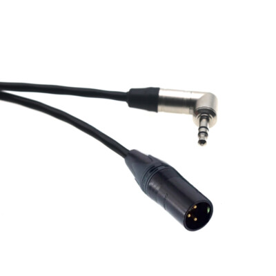 NEUTRIK 3.5mm To XLR 3 Pin Male Timecode Cable for Sony FS7