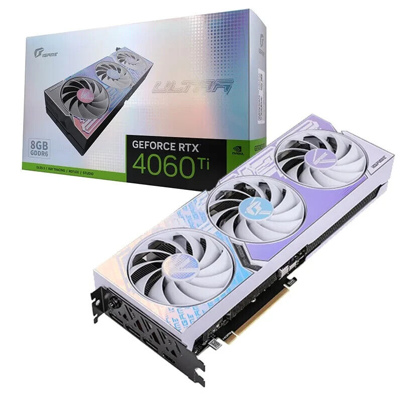 Colorful-Product-iGame GeForce RTX 4060 Ti Ultra W DUO OC 8GB-V