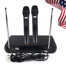 EMB Pro EBM10W Dual VHF Wireless Handheld Microphone System Second Generation