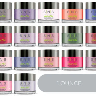SNS Ongles Best De Printemps Collection Bos 1- 24 Diping Powder Système n0 - Photo 1/2