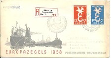1958 Hollande Nederland FDC Europa - Neuve MF15699
