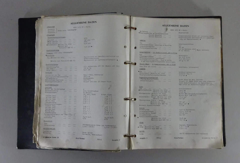 Manual de Taller Leyland Mini Mk I/II/III Año Fab. 1959-80 Stand 1976 - Imagen 3 de 4