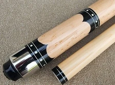 McDermott Star Series S58 Pool Cue, Natural Maple, Choice Shaft Diameter & Wght