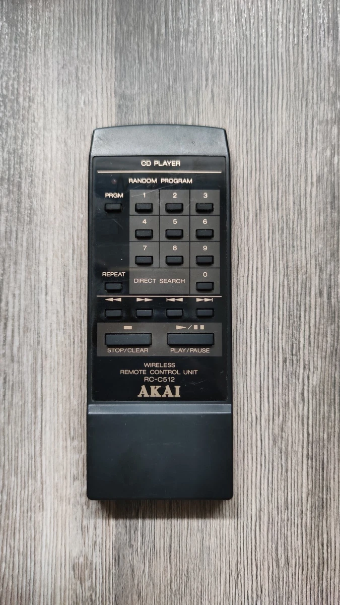 AKAI RC-V301G original magnétoscope vs-f300 télécommande/télécommande AKAI RC-V301G original magnétoscope vs-f300 télécommande/télécommande