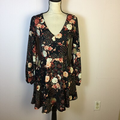 chiffon black dress with sleeves Long Sleeve Formal Chiffon Dress main image 0