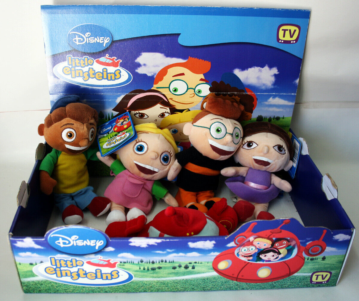 5x Rare Little Einsteins 8 Plush Quincy Leo June Annie Rocket Disney