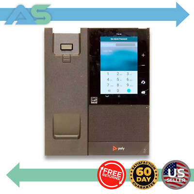 Poly CCX-500 Business Media Desk Telephone VoIP Touchscreen PoE Bluetooth USB