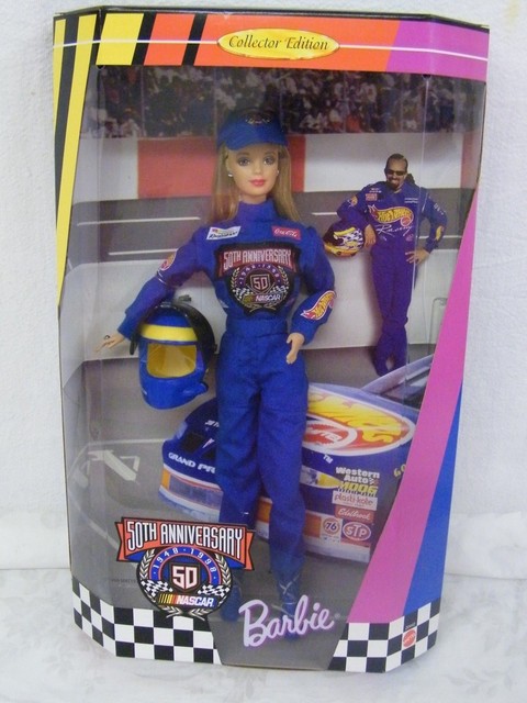 Vintage NASCAR 50th Anniversary Barbie Doll | eBay