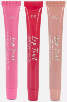 PS Lip Tint Strawberry & Vanilla Raspberry Melon Peach Flavour Primark