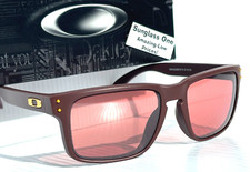 NEW Oakley HOLBROOK Matte Grenache PRIZM Dark Golf Lens Sunglass 9102-Z2