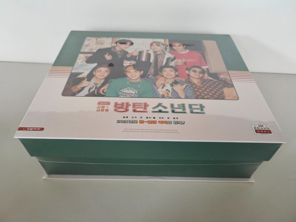 NEW] BTS 2021 Season's Greetings DVD Full Set / Sealed