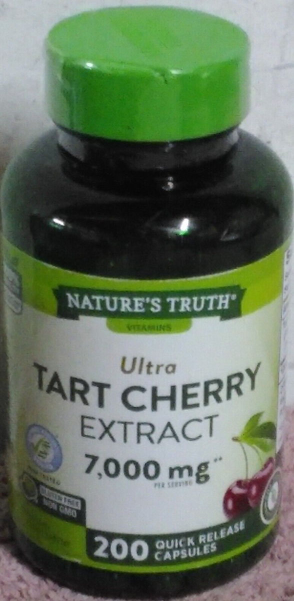 Nature's Truth Tart Ultra Cherry Extract 7,000mg 200 Quick