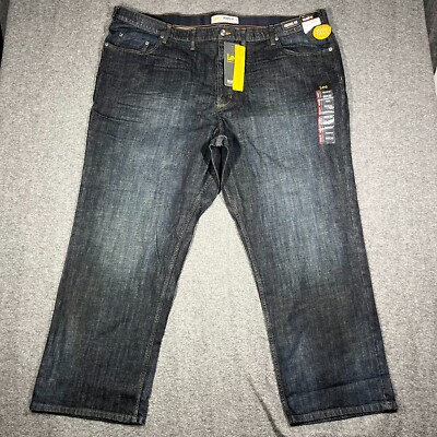 Lee Custom Relaxed Fit Jeans Men's Size 50x30 Blue Denim Big