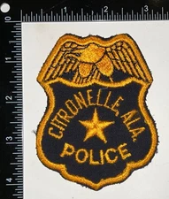 VINTAGE OBSOLETE Citronelle Alabama AL Police Department Patch