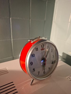 five rams mechanical alarm clock