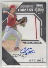 2016 Elite Extra Edition Future Threads Silhouette 141/299 Cole Stobbe Auto 0a2
