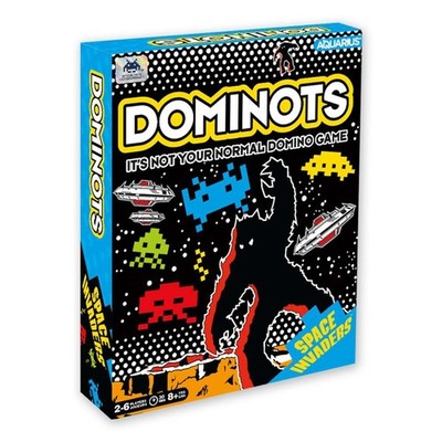 Space Invaders Dominots Tile Game Brettspiel Brettspiel AQUARIUS