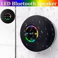 Waterproof Bluetooth Shower Speaker with Suction Cup   Portable Wireless Speaker