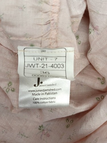 J. Teens Floral Girl Dress Sz 12 Pink Green Tiered Ruffles Long Sleeve - Picture 7 of 8