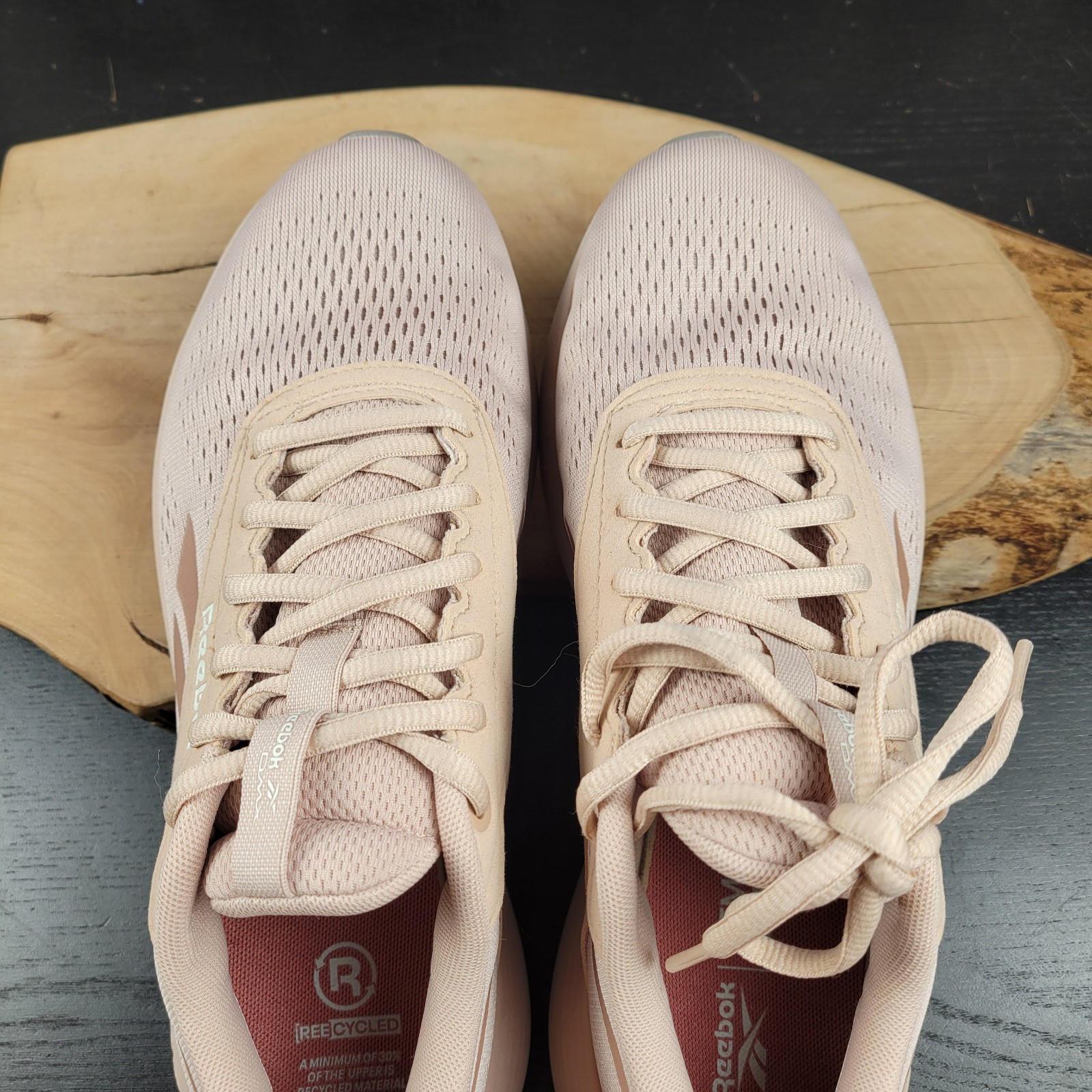 Reebok Shoes Women's DMX Comfort+ Slip-on Sneaker Pinstu/Chalk/Moonstone Size 10 thumbnail 9