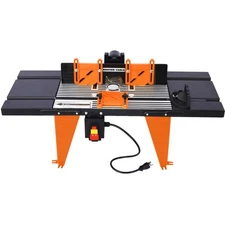 Electric Benchtop Router Table Aluminium Wood Working Craftsman Tool Router