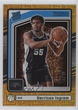 2024-25 Panini Donruss Rated Rookie Choice Gold 9/10 Harrison Ingram #234 4f5