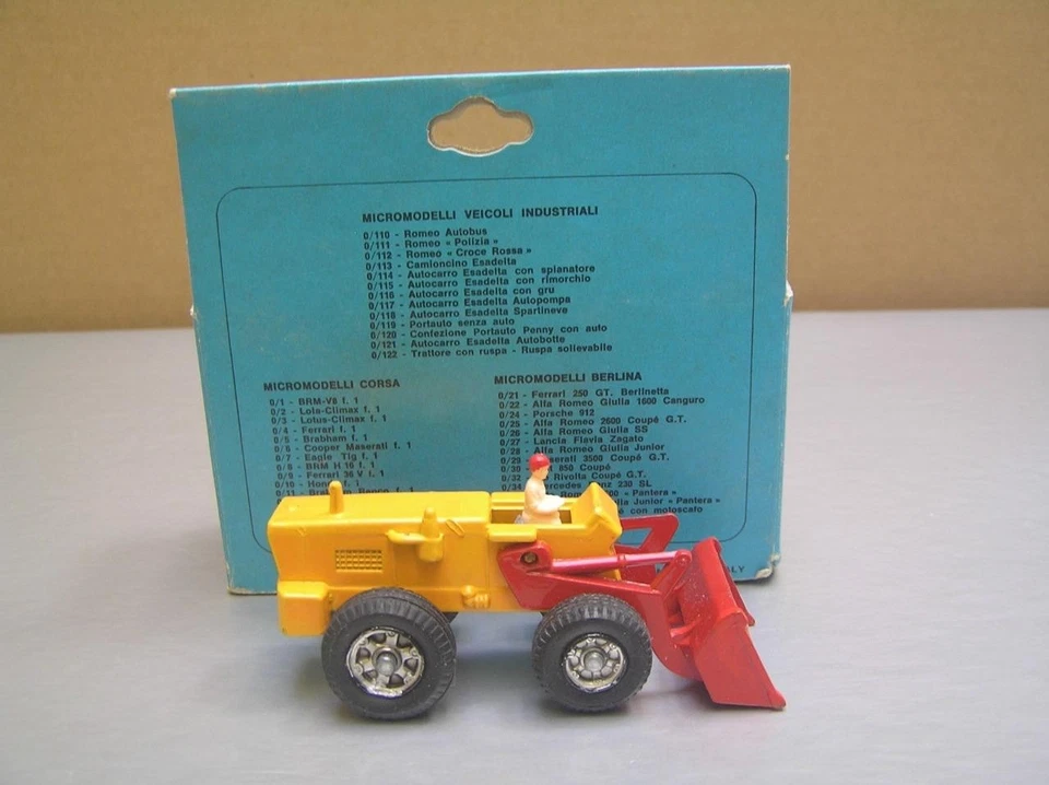 Politoys Penny 0/122 Aveling Bedford Ruspa TS 250 made in Italy MIB Mint in Box - Image 2 of 4