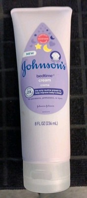 Johnson's Baby Bedtime Cream Lavender 8 oz (K53)