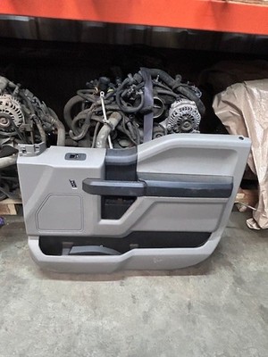 OEM, DOOR PANEL, FRONT PASSENGER, GRAY, 2015-2020 FORD F-150