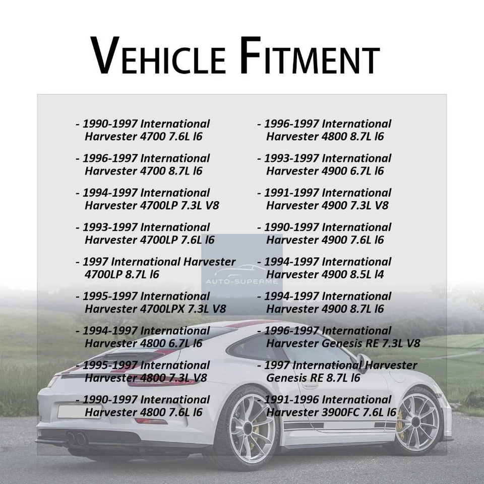 Pinza de freno de disco trasera 2 piezas para International Harvester 7100 7,3 L 1994-1995 Foto 4 de 4