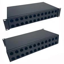 PROCRAFT ARBN-2U-10-V 2U 10" Deep All Aluminum 19" Rack Mount Project Box -USA