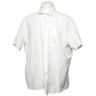 DeFacto, Kurzarmhemd, Größe: 3XL, REGULAR FIT, Weiß, Herren #P3A