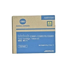 Original Konica Minolta TNP49Y Yellow Toner. New Sealed Box, We Ship Fast!