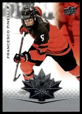 2021-22 Upper Deck Team Canada Juniors Francesco Pinelli #92