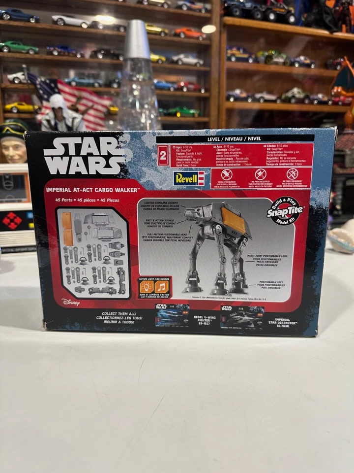 Revell Star Wars Imperial AT-ACT Cargo Walker Kit # 85-1636 Factory Sealed - Image 3 of 4
