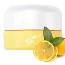 Saturday Skin Yuzu Eye Balm Vitamin C Wide lluminating Under Tight Cream... 