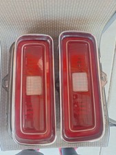 1974 Chevy Chevelle Malibu Lh Rh Tail Light Pair With Re Chromed Trim 1974 Chevy Chevelle Malibu Lh Rh Tail Light Pair With Re Chromed Trim