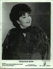 Press Photo Comedian Roseanne Barr - sap33623