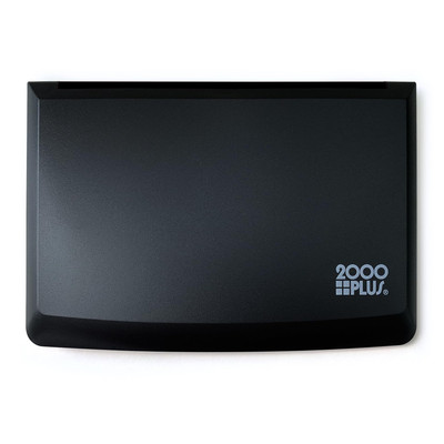 2000 PLUS Black Ink Felt Stamp Pad Reinkable 6.25 x 3.5 Inches Office Use