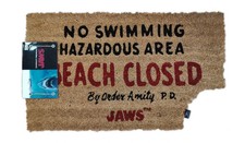 Official Jaws Beach Closed Doormat The Shark Mat SD TOYS - new