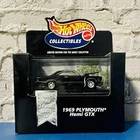 Hot Wheels • Collectibles • Black Box • 1969 Plymouth GTX Hemi • Black