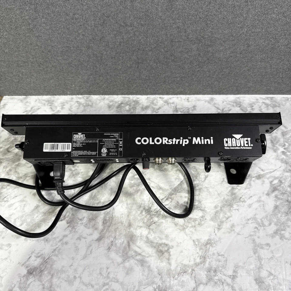 Chauvet COLORSTRIP MINI DMX LED Multi-Colored DJ Light Bar Effect Color Strip - Image 2 of 4