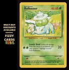 Pokemon Bulbasaur 044/102 Common Base Set