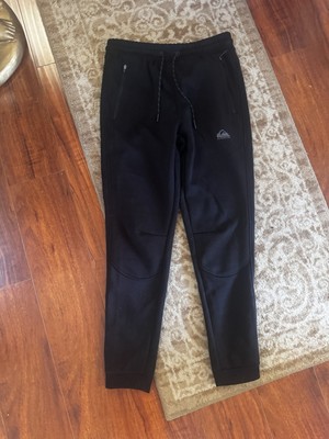 Quicksilver Pants Men Jogger Black Onyx New With Tags 